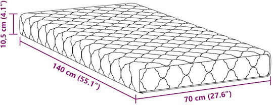 vidaXL Mattress Kids Bed 160cmx80cm