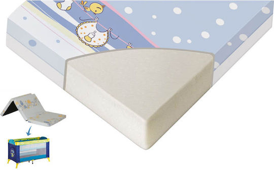 Lorelli Στρώμα Παρκοκρέβατου Classic Beige Bunnies 60cmx120cmx5cm