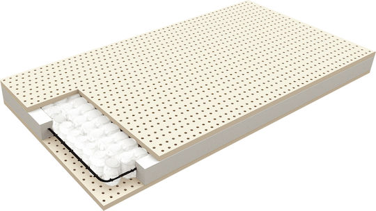 Greco Strom Anatomic Saltea Pat de copil Minos cu Latex 90cmx200cmx16cm