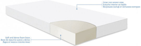 Kikka Boo Στρώμα Κούνιας Extra Comfort Bear Beige 60cmx120cmx12cm