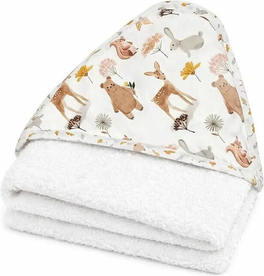Baby Star Baby Bathrobe Hooded 95x95cm