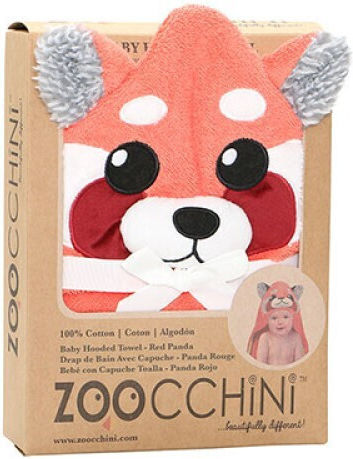Zoocchini Детски Худи-Мехенце Bosley Мечето Червено 55x127см