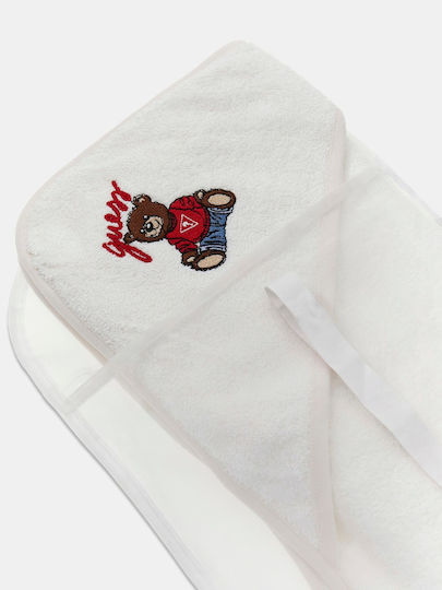 Guess Baby Hooded Bath Towel with Hood 70x70cm