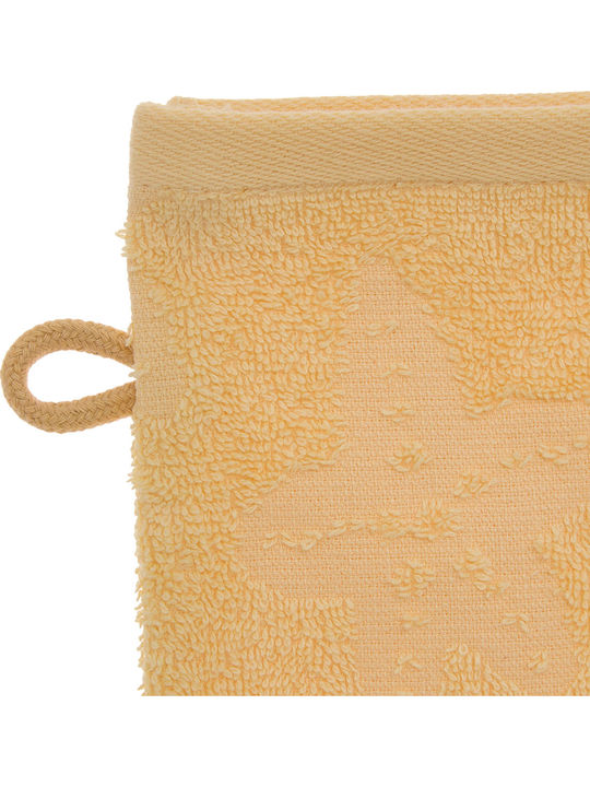 Baby Poncho Bathrobe Hooded Sea Yellow 55x70cm