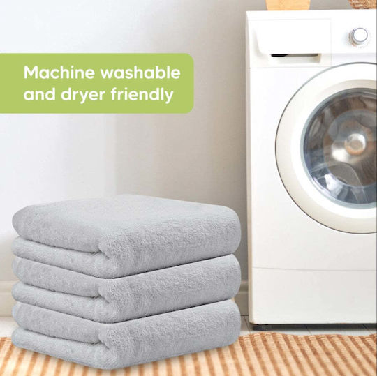 Kea Babies Hooded Baby Bath Towel Gray