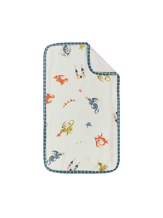 Kentia Poldo Baby Burp Cloth Multicolour 72x42cm. 2pcs