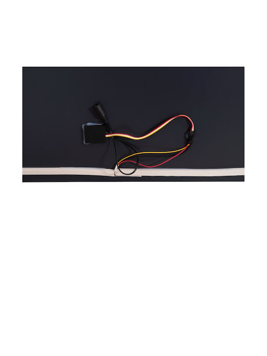 HomeMarkt Torch Като Огледало за Стена с LED Осветление 68x88см 1бр
