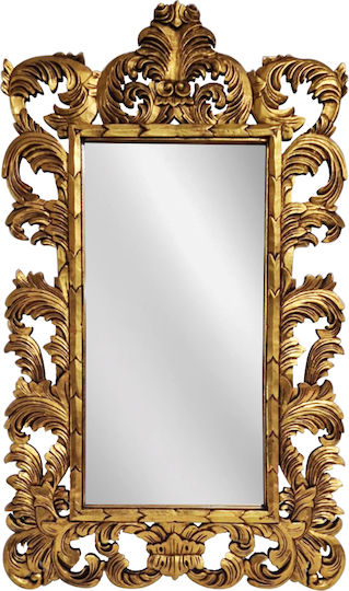 Artekko Mirroki Wall Mirror Full Length with White Wooden Frame 150x100cm 1pcs
