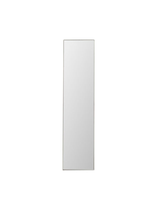 Kare Design Starlet Oglindă De Perete Full Body Cu Cadru Metalic Gri 130x30cm