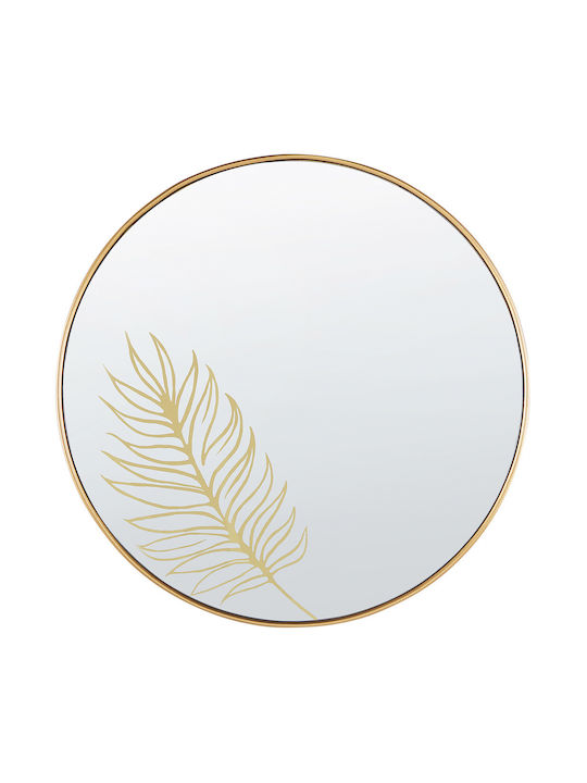 Wall Mirror 57 Cm Gold Sauvie