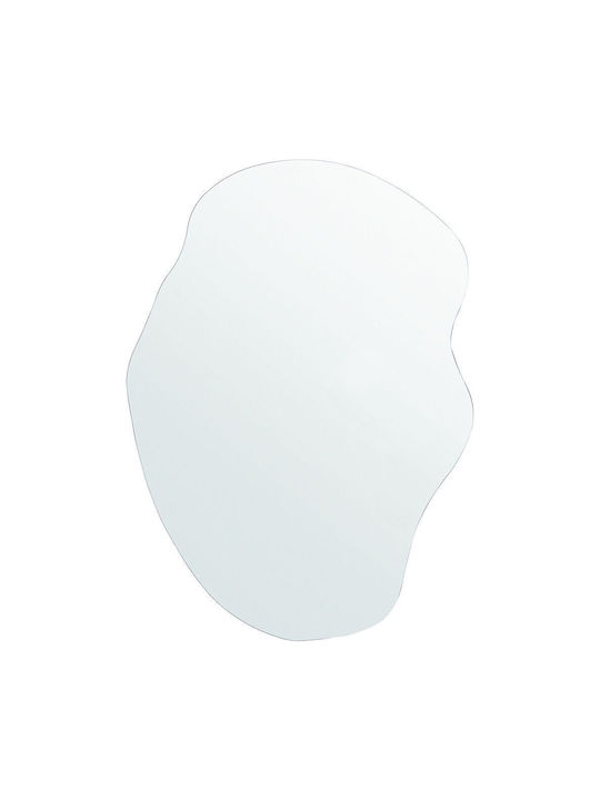70 Cm Silver Wall Mirror Falaise