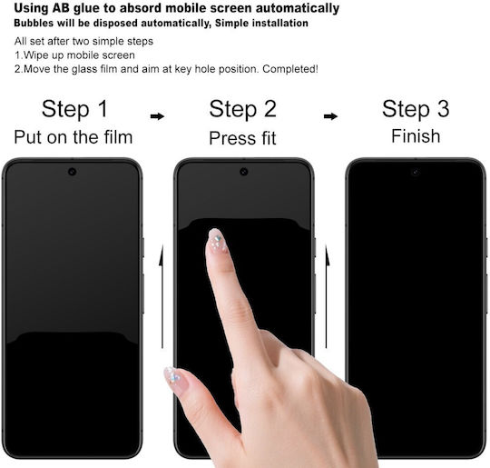 Xiaomi 17T Pro 5G Imak Pro+ Series Full Tempered Glass Screen Protector Transparent