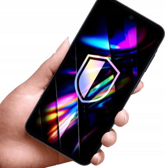 3mk Pack 2 Tempered Glass Galaxy A35 A55 Applicator Frame Black Transparent