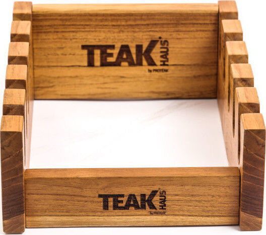 TeakHaus TeakHaus Holz Tischspiel Basis 32.5x22x9.5cm Braune