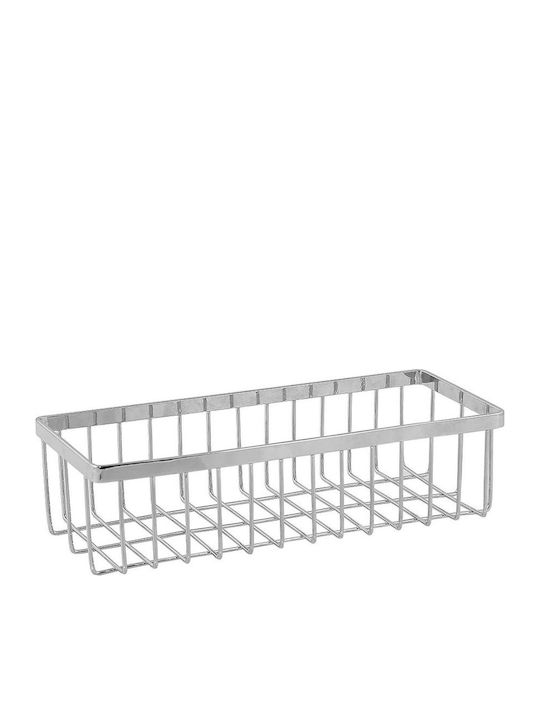 Espiel Tabletop Metal Base 30x11x11cm 2 Pieces Silver