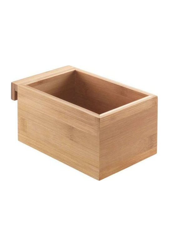 Metaltex Pendant Mural Shelf Bamboo 10x15x8cm Beige