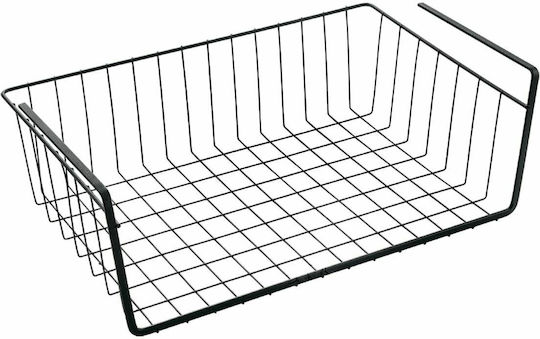 Metaltex Κρεμαστό Ράφι Lava Therm Kanguro Μεταλλικό 40x26x14εκ. Μαύρο
