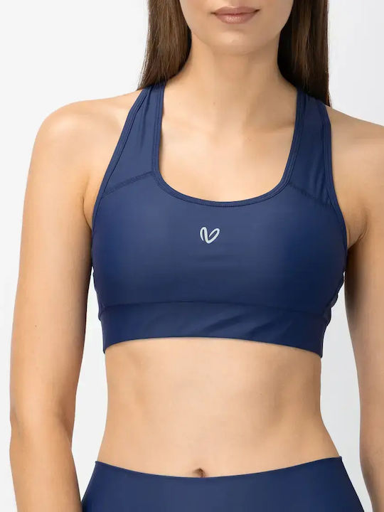 Women's Athletic Sports Bra Blueberry