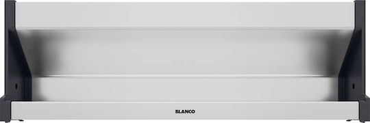Blanco Metal Cupboard Shelf 56.8x9.9x19.4cm Silver Blanco Metal Cupboard Shelf 56.8x9.9x19.4cm Silver