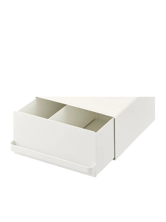 Yamazaki Επιτραπέζια Βάση Μεταλλική 27.5x22.2x11.5εκ. Λευκή