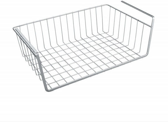 Висящо Металик Рафт 40x26x14см Сребрист