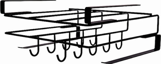 Cake Land Hanging Metal Shelf 11x26.5x11cm Black