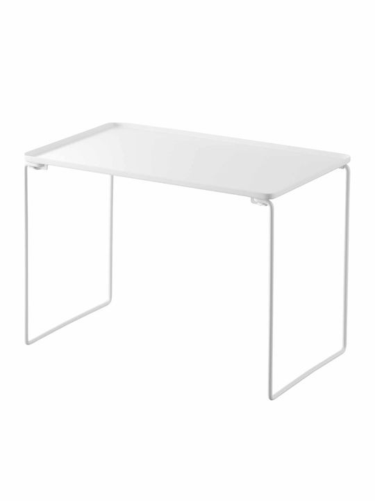 Yamazaki Επιτραπέζια Βάση Inox 40.9x24x28εκ. Λευκή