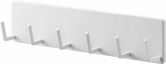 Yamazaki Επιτοίχιο Ράφι Inox 25x6εκ. Λευκό Yamazaki Επιτοίχιο Ράφι Inox 25x6εκ. Λευκό