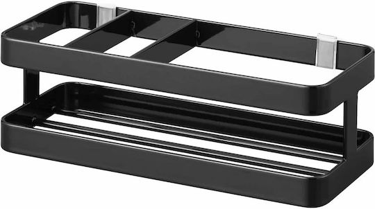 Yamazaki Επιτοίχιο Ράφι Inox 18x6εκ. Μαύρο Yamazaki Επιτοίχιο Ράφι Inox 18x6εκ. Μαύρο