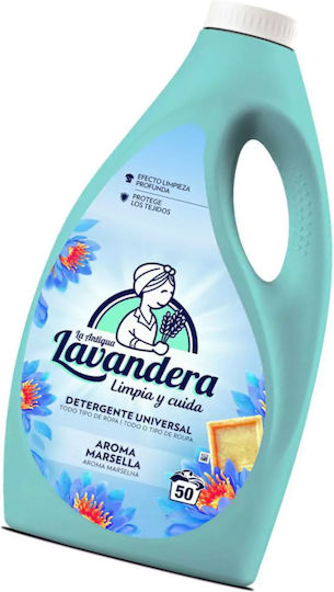 Lavandera Υγρό Απορρυπαντικό Ρούχων Μασσαλίας 2.5lt (50 Μεζούρες)