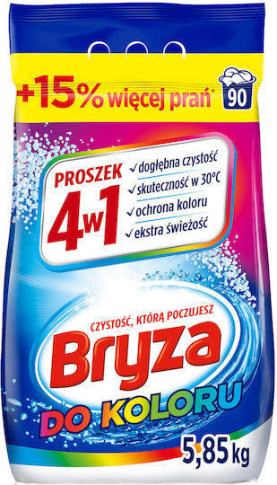 Bryza Detergent Powder for Coloreds Clothes 5.85kg (90 Measuring Cups)