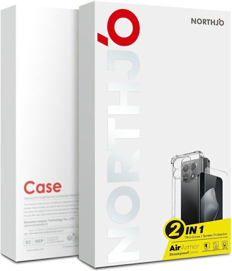 Northjo Protection Set 2 In 1 Buffer Silicone Case Screen Protection Transparent Xiaomi 17t Pro 5g