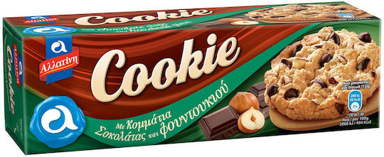 Allatini Biscuiți Ciocolată-Alună Cu chipsuri 1buc 175gr
