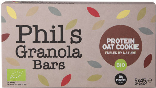 Phil's Granola Μπισκότα Πρωτεΐνης 45gr