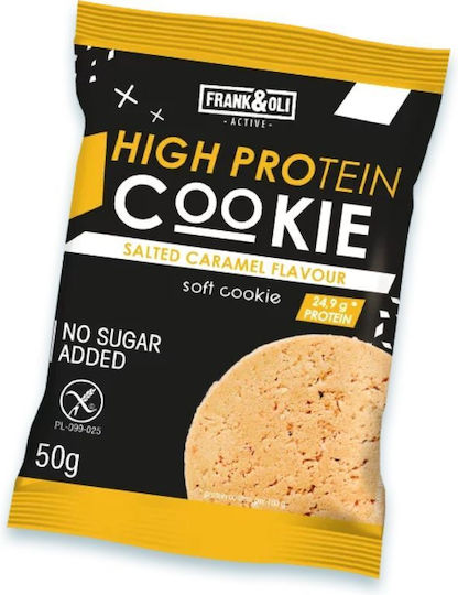 Frank&Oli Μπισκότα Πρωτεΐνης Βρώμης Χωρίς Ζάχαρη 50gr