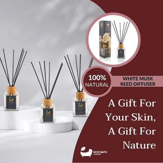 Diffuser Eco Bath London mit Duft White Musk 100ml