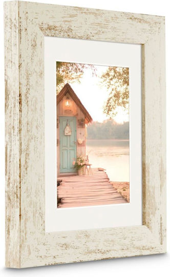 HAMA Photo Frame with White Leather Frame 20x30 HAMA Photo Frame with White Leather Frame 20x30