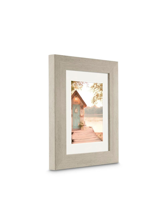 HAMA Plastic Photo Frame With Brown Frame