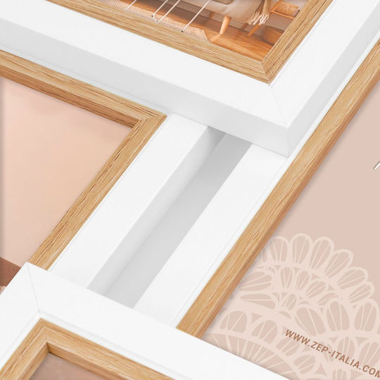 ZEP Ayas Wooden Photo Frame with Brown Frame