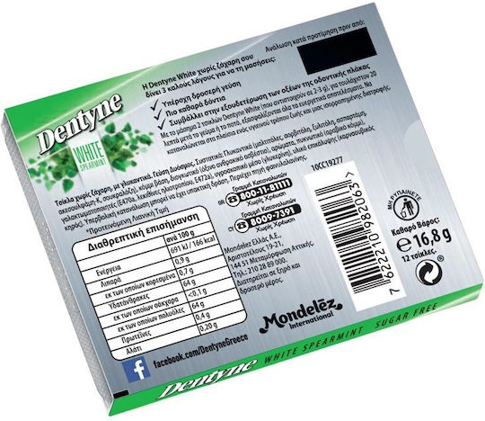 Dentyne Mastic 16,8g Mentă Albă 3-55544
