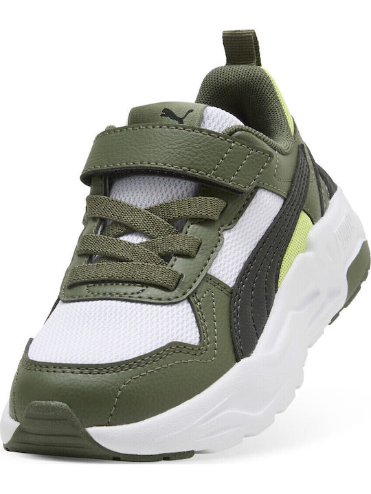 Trinity 2 Lt Kids Sneakers with Hoop & Loop Closure Multicolour