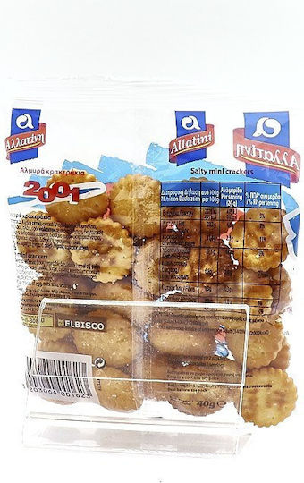 Allatini Крекери с с 60% какао и сол 40гр