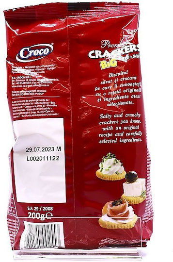 Croco Crackers με Αλάτι 200gr