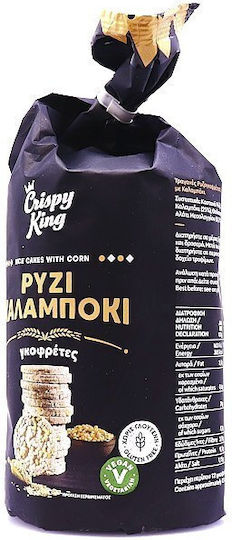 Crispy King Ρυζογκοφρέτες με γεύση Καλαμπόκι 100gr