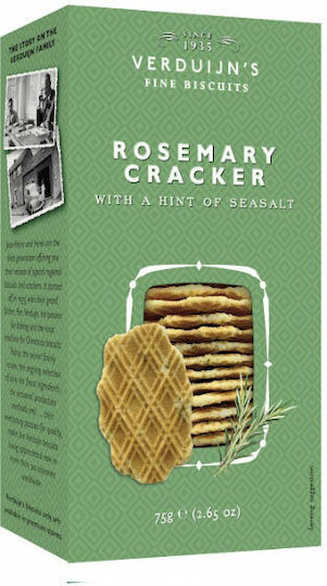 Verduijn's Crackers Rosemary Cracker με Αλάτι 75gr