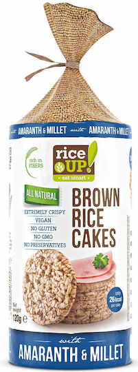 Rice Up Brown Rice Cakes Pumpkin Seeds 120gr