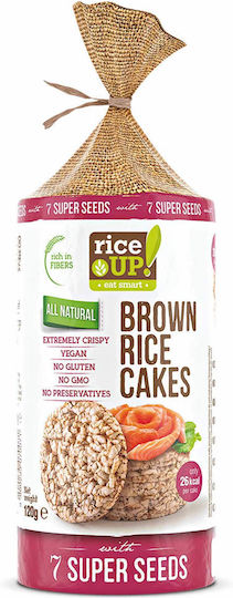 Rice Up Brown Rice Cakes Pumpkin Seeds 120gr