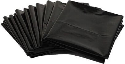 Simple Trash Bags for the Garden 110x130cm 1pcs Black