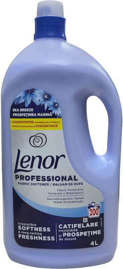 Lenor Концентрирано Омекотител за дрехи Breeze 1x4000мл