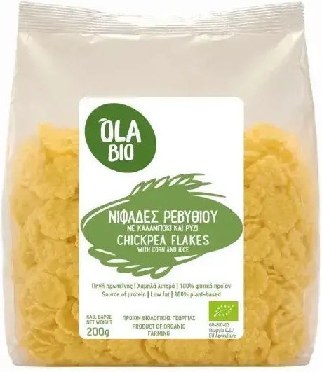 Ola Bio Organic Flakes Oats 200gr